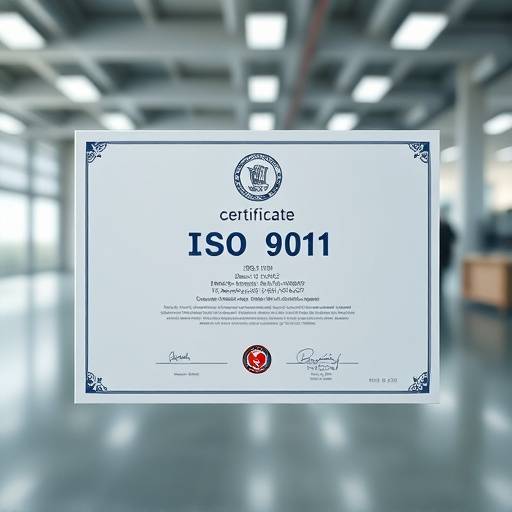 Certificado ISO 9001