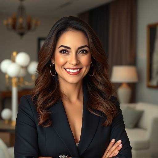 Foto de Maria Fernanda Oliveira, especialista em decoraäão da Lar Elegante